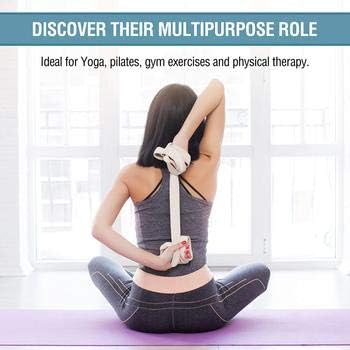 NEWONE Yoga Exercise Adjustable Straps