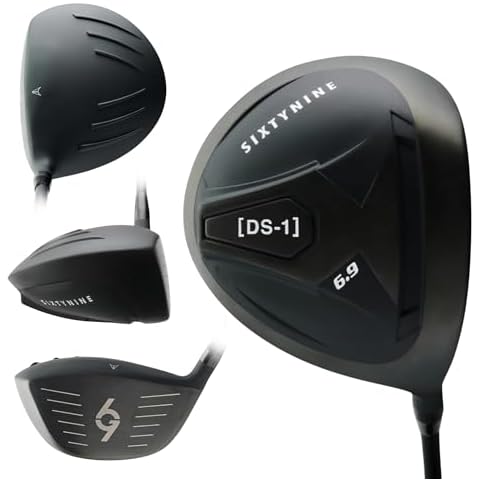 Golf Driver 6.9° for Golf Club for Men & Women | Stiff Shaft for Further and Faster Drives & Lower to Medium Loft | Length 45 Inches (Left) Cover