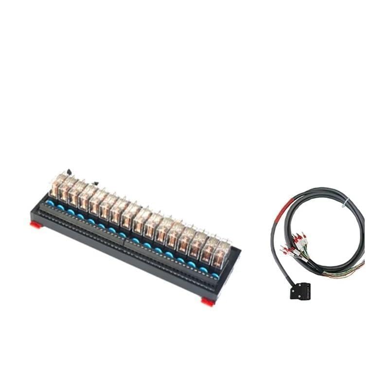 Module de relais 24VDC intermédiaire 16 voies NPN PNP pour PLC 220V