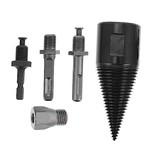 POPETPOP 1 Juego Broca Para Cortar Madera Broca Cortadora De Leña Picar Agujero De Carpintería Broca Divisora ​​electrica Perforar Taladro De La Máquina De Leña Acero 4 Piezas