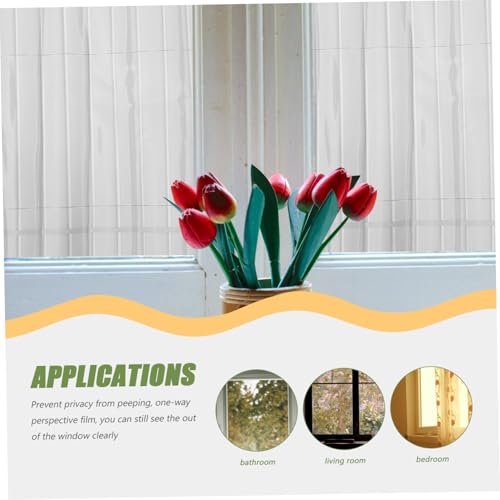 Película para ventana con protección de privacidad unidireccional Mobestech miniatura 3