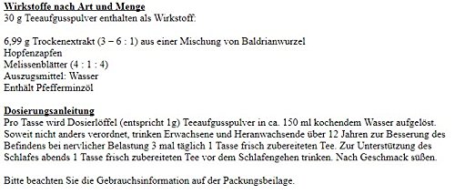 Bad Heilbrunner® Schlaf- und Nerven Tee - Tassenfertig - 6er Pack