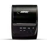 AGPtek Thermal Receipt Printer, Impact Bluetooth/USB Wireless Mobile POS Receipt Printer for PC, Android, Iphone, Ipad - 58mm, Power by Rechargeable Battery