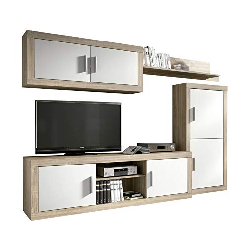 HomeSouth - Mueble de Comedor, Salon Modelo Ambar, Acabado Color Cambria y...