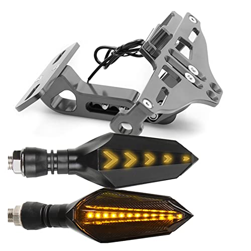 Support de Plaque d'Immatriculation Moto Kawasaki Ninja H2R H2 Z1000 2015-2019