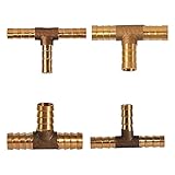 t laton 3/4 【Conector en forma de T】El conector en forma de T se puede utilizar para conectar 3 mangueras. Reemplazo restaura una conexión estrecha entre las líneas de combustible.