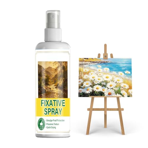 Art Fixative Spray 120ml Smuge-Proof Quick Drying Paint Primer
