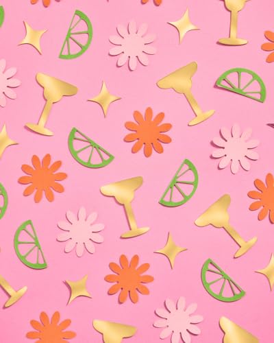 Image of xo, Fetti 200pc Margarita Foil Confetti | Fiesta Tequila Bachelorette Decor