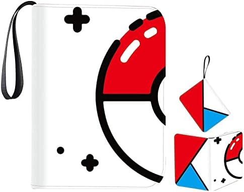 Card Binder Holder,Carrying Case Binder , Holds Up to 400 Cards - Trading Cards Collectors Album with 50 Premium 4-Pocket Pages