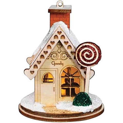 Ginger Cottages Goody Goody Gum Drop Shop Ornaments for Christmas Tree Cover