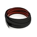 Peel and Stick Molding Trim Flexible Self Adhesive Wall Trim Mirror Like Finish Decorative Trim for Wall, Mirror, Door, Wardrobe, Gap Sealing (1/2 in X 16.4 FT, Black)