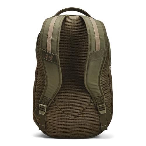Unisex Under Armour Hustle 6.0 Freedom Backpack in Marine OD Green/Bayou - One Size Fits Most