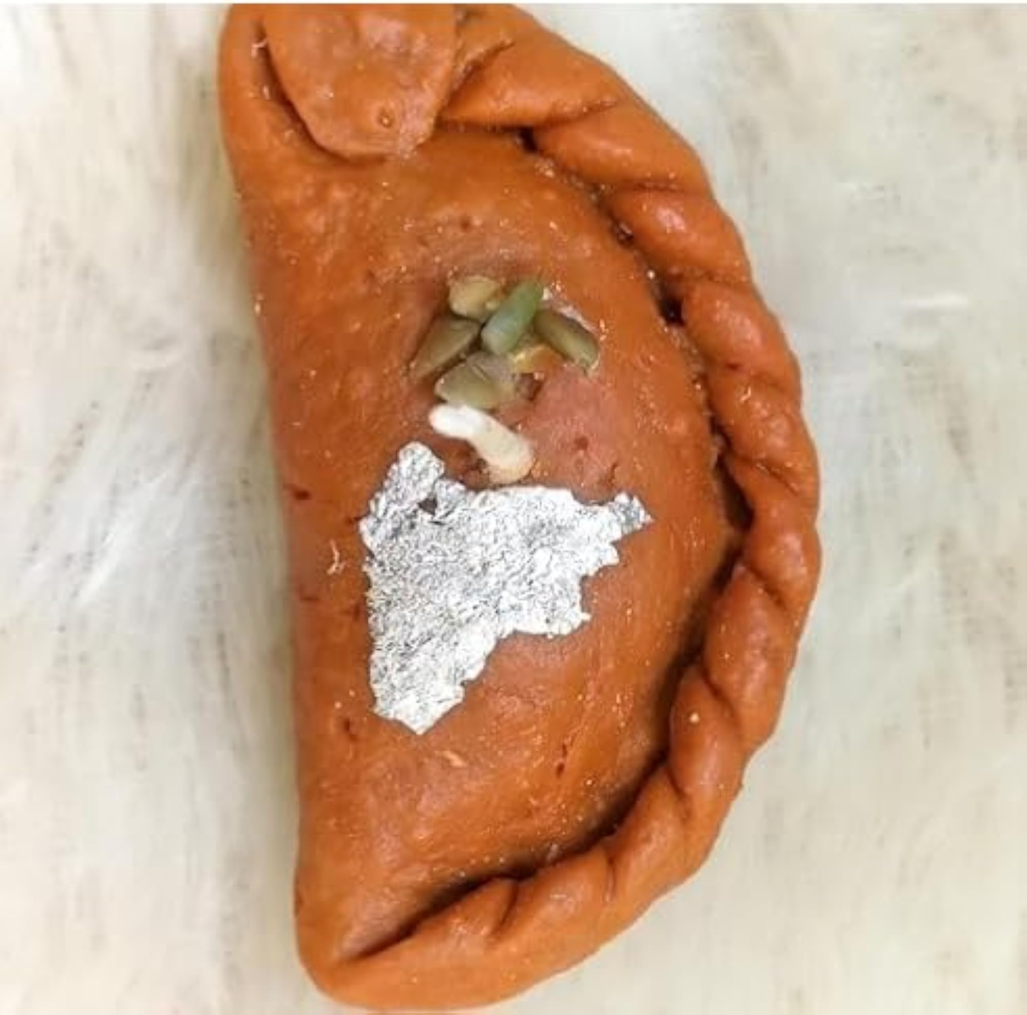 Handmade Gujiya Soy Wax Candle (Vanilla), Unique Gift