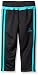 adidas Toddler Girls' Performance Pant, Black/Teal, 3T