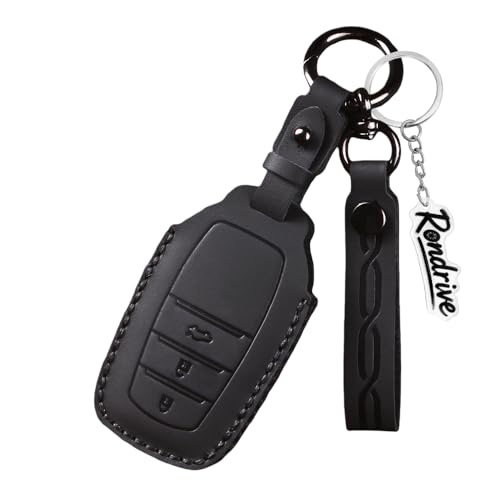 Coque de clé de voiture Toyota pour Rav4 et Yaris : protège boîtier noir 3 boutons