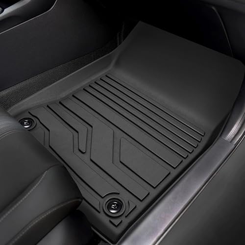 KARPAL Floor Mats for Honda Civic 2022-2025 2026 Sedan (Not Fit Hatchback), All Weather Protection TPE Floor Liners Accessories Car Mats, Front & 2nd Row & Cargo Liner