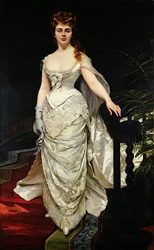Art mural en toile Carolus Duran pour créer une ambiance galerie d'art dans votre salon