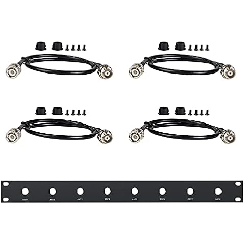 Phenyx Pro BNC Antenna Kit, Four BNC Connecting Cables 50cm/1.6FT for Front-Mounting Antennas, Compatible with New Version PTU-4000/6000/7000 Cover