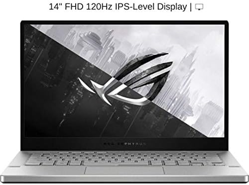HIDevolution ASUS ROG Zephyrus G14 GA401IV, Moonlight White 14" FHD 120Hz, 3.0 GHz Ryzen 9 4900HS, RTX 2060 Max-Q, 16 GB 3200MHz RAM, 1 TB PCIe SSD - 5