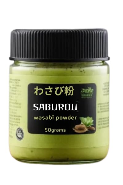 Saburou Wasabi Powder,All-Natural, Japanese Horseradish, Perfect for Sushi, Sashimi, and Asian Cuisine,No Artificial Additives, Gluten-Free,Made in Japan, Ideal for Home Cooks. (50gm) (B0D9BL7DXH) Amazon Price History, Amazon Price Tracker