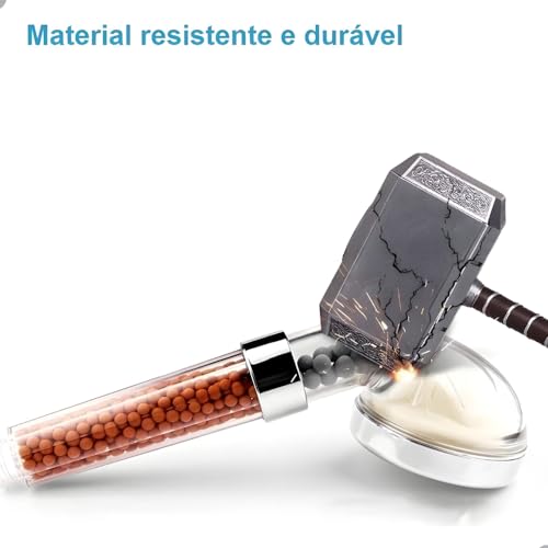 Ducha Ionizada, Chuveiro, Ducha Para Lavatório, Pedras Minerais, Salão de Beleza, Alta Pressão, Filt