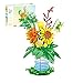 Blumenstrauß-Bausatz, 876-teiliger Sonnenblumenstrauß mit Vase, Kunstblumendekor für Büro und Zuhause, botanische Sammlung, Bauspielzeug, Geschenke für Kinder und Erwachsene, Valentinstag, Weihnachten der Kunst günstig Kaufen-Blumenstrauß-Bausatz, 876-teiliger Sonnenblumenstrauß mit Vase, Kunstblumendekor für Büro und Zuhause, botanische Sammlung, Bauspielzeug, Geschenke für Kinder und Erwachsene, Valentinstag, Weihnachten