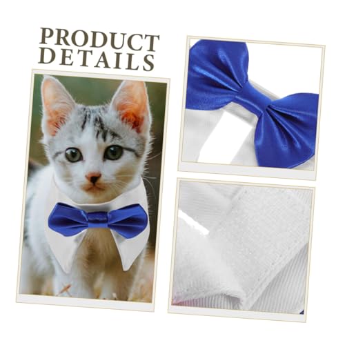 Collar de pajarita para mascotas ajustable pack de 3 disenos elegantes y chic 6