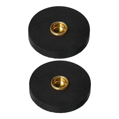 TOYANDONA Cello Mat Set Round Anti-slip Cello Pad Bass Endpin Sure Portable Non-slide Instruments Supply