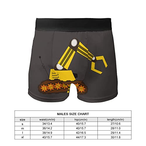 Caterpillar Crane Men's Underwear Casual Stretch Boxer Brief Soft Underpants2