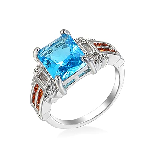 Bague élégante topaze argent 925 pour style quotidien de fête
