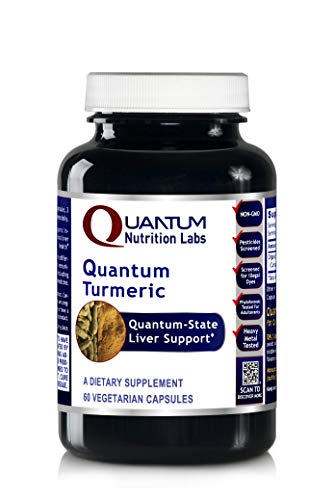 Quantum Turmeric, 60 Veg caps - Quantum-State Turmeric from India for Quantum Liver Support