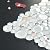 Simple Tile - Glass Mosaic Tile for Kitchen Backsplash, Bathroom Shower Wall, Etc, "Bubble Collection", Mixed Rounds, 12"X12"X5/16" (Sample Swatch (5.5"X5.5") - FBA, GM 4101 - Mist)