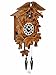 Kintrot Large American Eagle Cuckoo Clock Wooden Wall Clock Home Decor