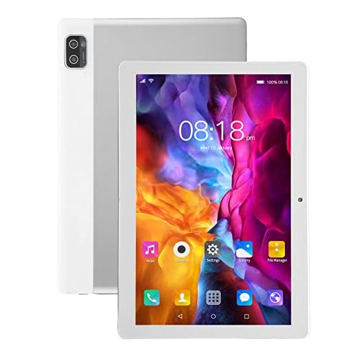 Tabletas Android 12 de 10,1 Pulgadas, Procesador 5G WIFI 10 Core 6GB RAM 128GB ROM Tableta Dual Sim con Batería de 8800mah, Altavoz Dual, GPS, Bluetooth 5.0 1960x1080 HD IPS Pantalla PC Tableta(#1)