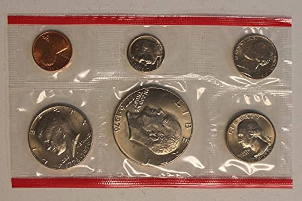 アメリカ合衆国 旧貨幣 コレクション 1975 United States Proof Set Rare Vintage Coin Original Box