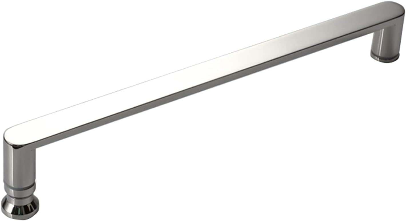 Poignée de porte de douche en verre avec barre à serviettes en acier inoxydable 350mm