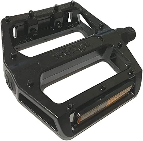 Wellgo 2DU Bearing - B087 Platform 9/16" Pedal - Black