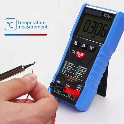 Testeur de résistance AC DC intelligent avec voltmètre intégré pour circuits électroniques