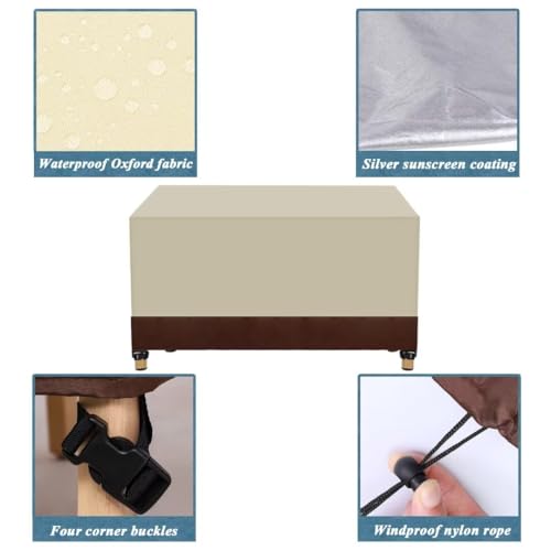 Housse de protection imperméable canapé terrasse chaise de jardin - 4