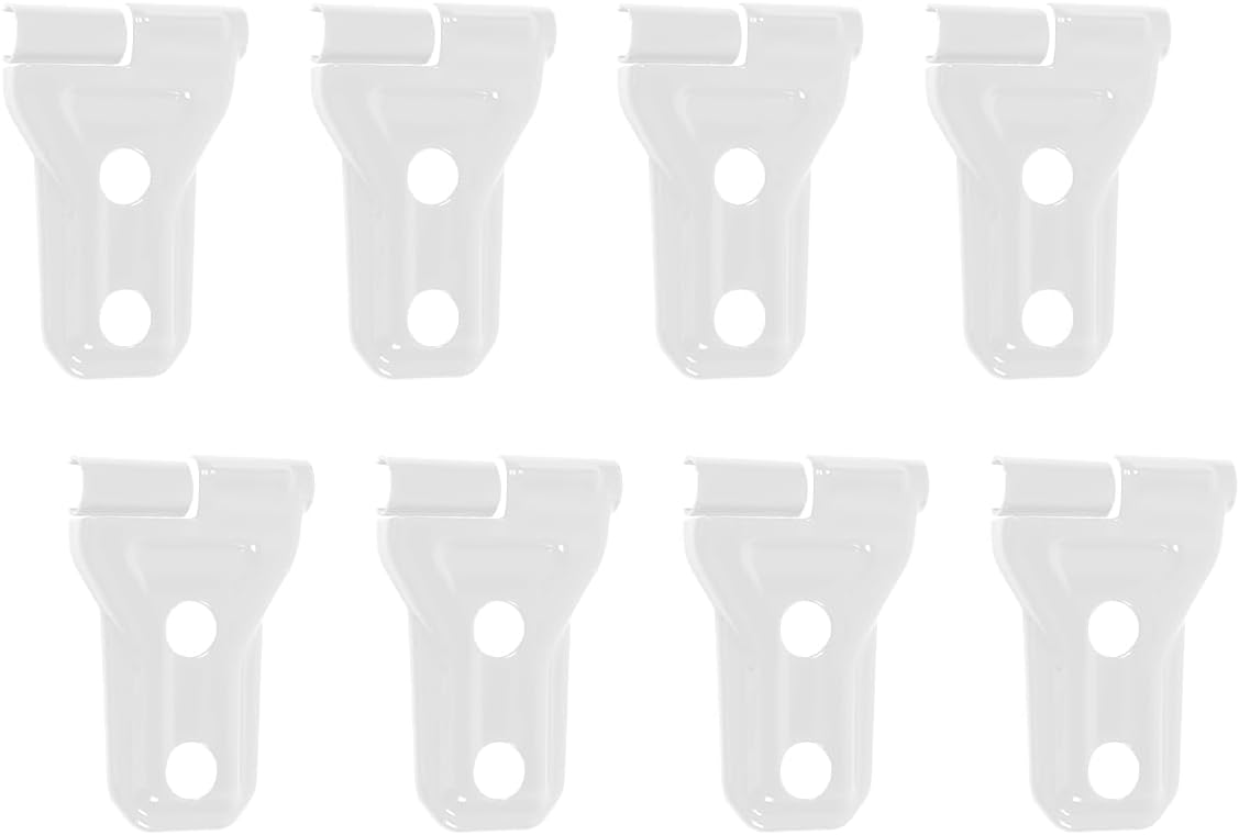 16pcs Door Hinge Cover Trim Door Hinge Protect Cover Trim Fit for 2018-2024 Jeep Wrangler JL 4Door Exterior Accessories,White