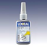  LOXEAL 83-21 50ml - SELLADOR HIDRÁULICO (Caja de 10 unidades de 50ml). Retenedor - sellador hasta rosca ¾” resistencia alta.