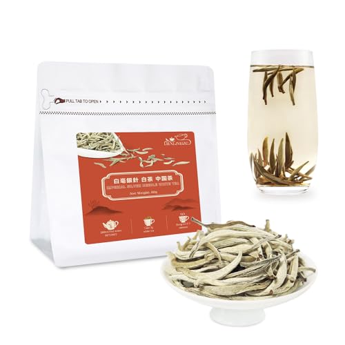 LWXLJMJZC-Weißer Tee Silbernadel Baihao Yinzhen Silver Needle Weißer Tee Chinesischer Silberspitzen- 80g