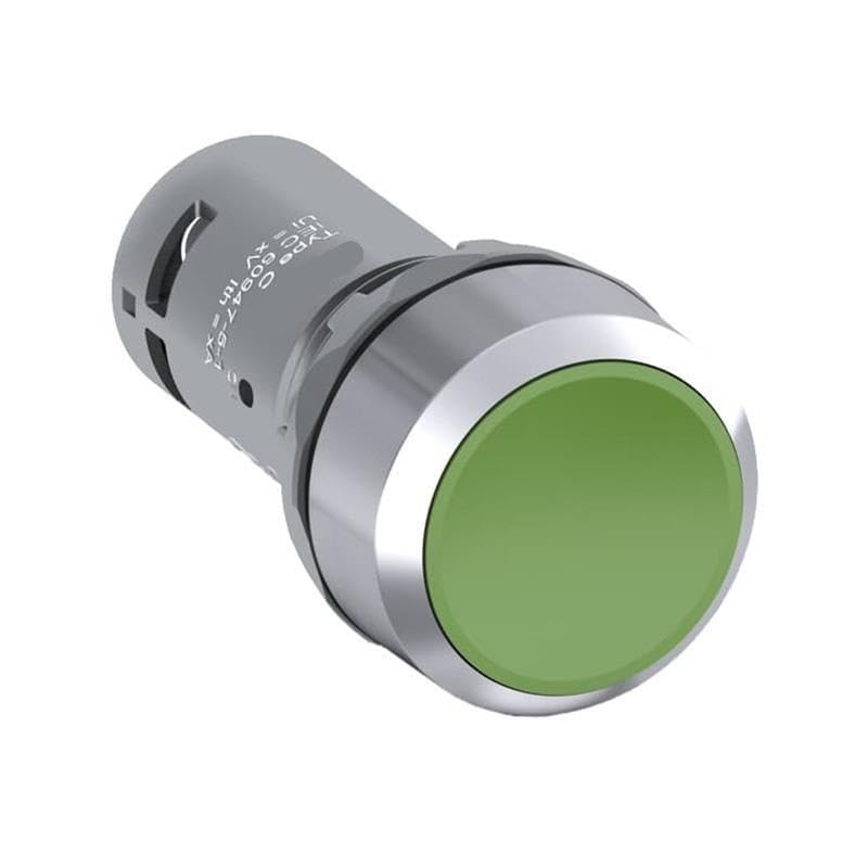 Bouton-poussoir plat CP1-30G-20 interrupteur 22mm vert 10010892
