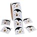 Fun Express - Penguin Face Roll Stickers for Winter - Stationery - Stickers - Stickers - Roll - Winter - 1 Piece
