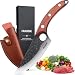 Survival Knife, 6.3 inch Handmade Fixed Blade Hunting Knife Sheath handmade Multipurpose Cleaver, for Camping, Tactical, Outdoor