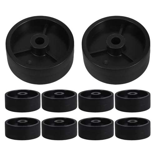 DECORNIJIA 10 Piezas Kit de Ruedas para Calentador de Patio de Plástico Resistente al Calor Ruedas Antideslizantes Aplicables para Estufas Exteriores y Electrodomésticos Pequeños Fácil