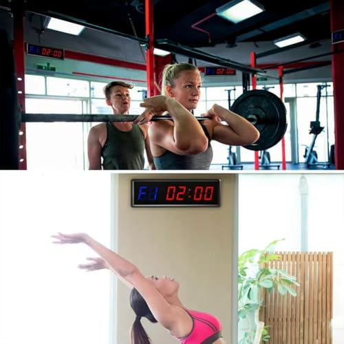 Minuteur de fitness multifonctionnel portable avec télécommande pour boxe