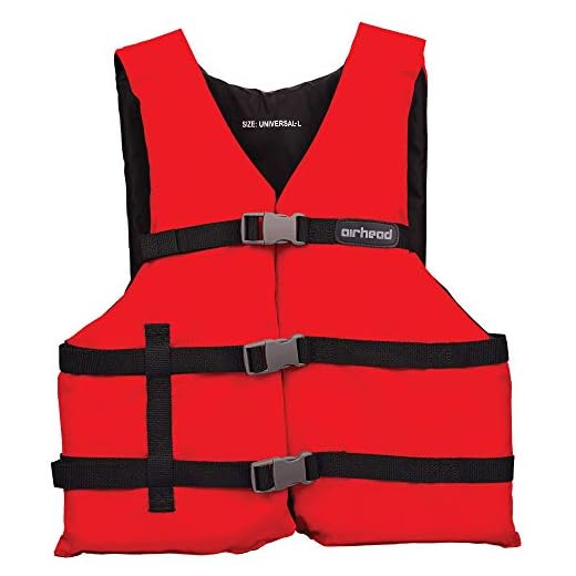 AIRHEAD General All Purpose Life Jacket, US Coast Guard Approved Type III Life Vest perfect for Boating and Personal Watercraft Use