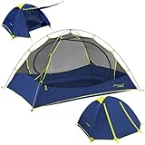 Clostnature Polaris Lightweight Backpacking Tent - 2 Person Ultralight Waterproof Camping Tent, 3 Season Large Size Easy Setup Tent for Family, Outdoor, Hiking and Mountaineering