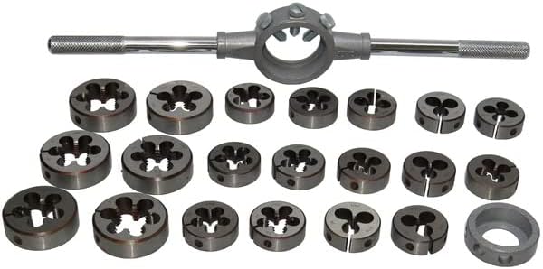 Miniatura 3 de dwt45pc-set 141" acero al carbono NC y NF Set de terrajas y machos